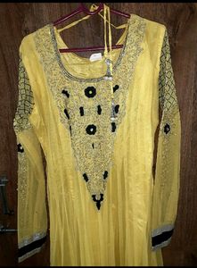 Haldi Wedding Function Gown