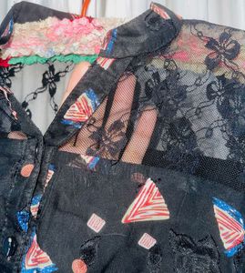 Black Sheer Top🖤