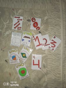 UNO. FLAG CARDS.