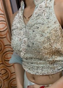 Beautiful Embroidery Net Lehanga🎀💝💗