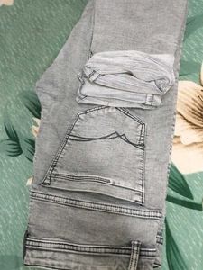 Bifold Gray Wash Jeans