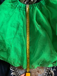 Green Mini Skirt