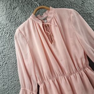 H&amp;M Womens Blouse Top &amp; Elastic Waist
