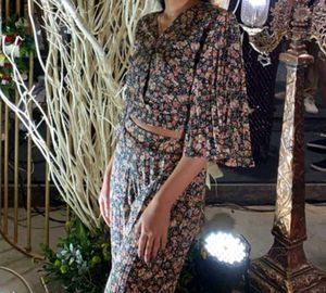 Floral Two-Piece Co-ord Set