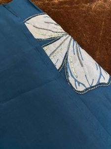 party wear  Teal Kurta Set