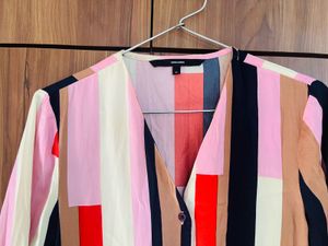 Colorful Striped Dress