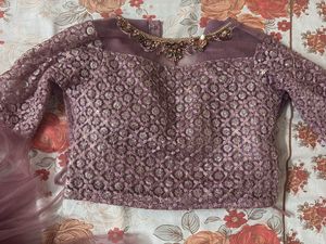 Layered Lehenga Choli Set