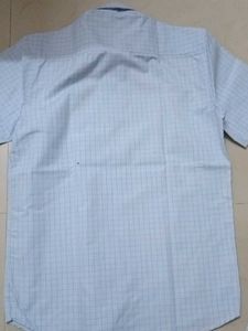 Checkered Light Blue Shirt