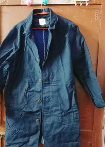 Women Navy Blue Trench coat