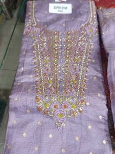 Lavender Dress Material