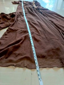 Designer Gown Saree 🤎