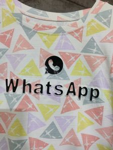 WhatsApp Graphic Print Tee