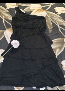Asymmetrical Dress (one Shoulder)