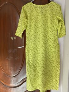 Elegant Green Printed Kurta