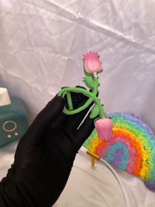 tulip Floral Rose Hair claw