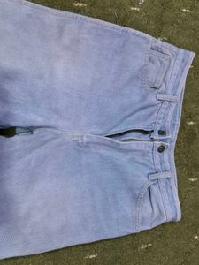 Denim Cropped Pants