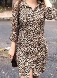 Cheetah Print Dress❤‍🔥