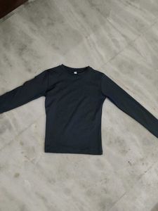 Grey Full Sleeve Top