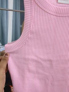 ZARA! Pink Ribbed Tank Top