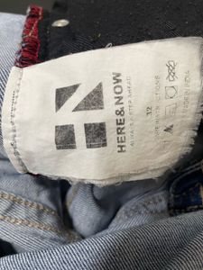 Used HERE&amp;NOW Light Blue Faded Jeans