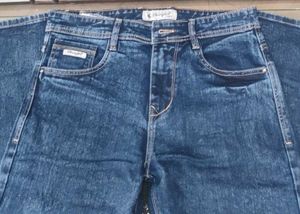 Dark Blue Denim Jeans