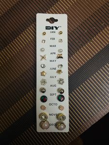 12 Pairs Of Studs