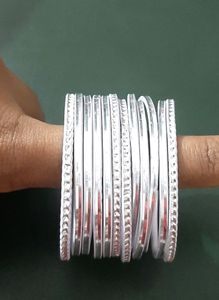 Bangles For Children ( Silver , Pack Of 12)
