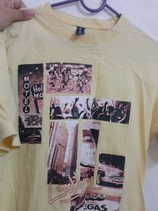 Vibrant Yellow Colour TShirt