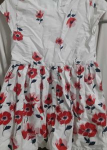 Cute Floral Frock For Girls
