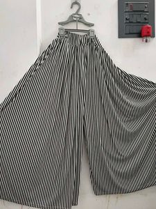 Striped Palazzo Pants