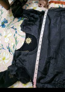 No Flaws 1inch Margin Thread Work Z Black Suit
