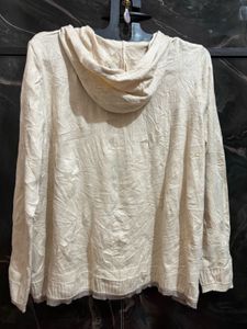 Beige Hoodie