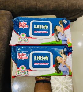 Pack Of 2 Little's Baby Wipes - 160 Count