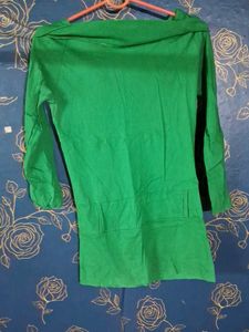 Sports Girl Green Long Sleeve Top