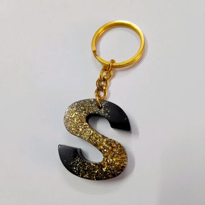 S Alphabet Key Chain