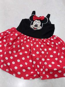 Minnie Mouse Polka Dot Dress