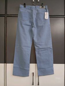 336. Light Blue Wide Leg Jeans