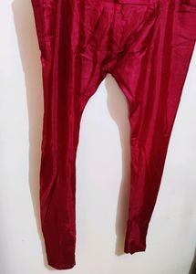 Bridal Maroon Velvet Suit - S Size