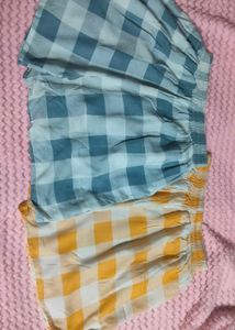 Combo Of 2 Cotton Shorts For Girls