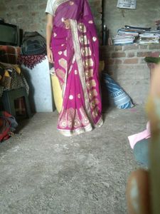 A Beautiful Woman Party Saree
