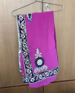 Designer Saree With Blouse