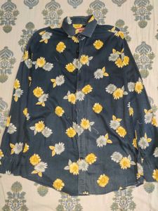 Floral Denim Shirt