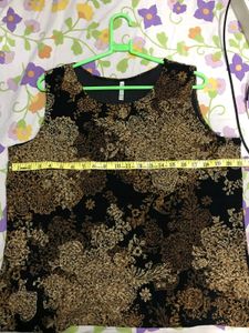 Golden Sleevless Tank Top (FREEBIE)