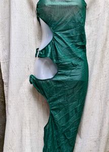 I Green Sexy Cutout Bodycon