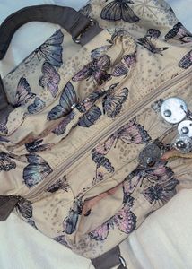 Butterfly Y2K Baguette Bag