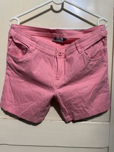 KWoman Pink Casual Shorts🌸
