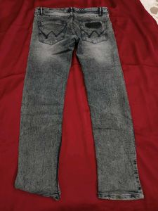Charcoal black jeans for men