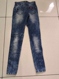 Y2k Washed Skinny Fit Jeans
