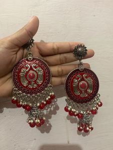 Beautiful Red Earrings