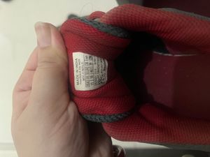 Red And Grey Reebok Mens Sports Shoes